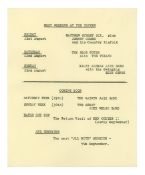 Ringo Starr The Texans 1959 Cavern Club Handbill (UK)