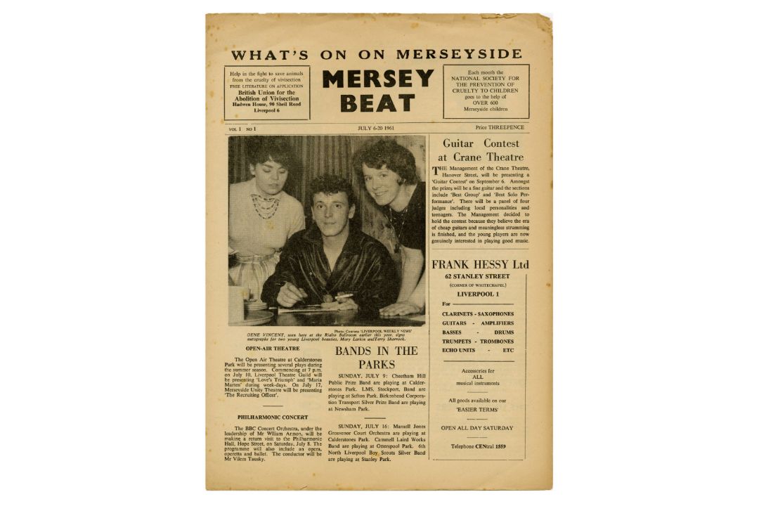 The Beatles Mersey Beat 1961 Vol. 1 No. 1 (UK)