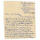 Charlie Lennon Handwritten Letter (UK) - Image 1 of 5