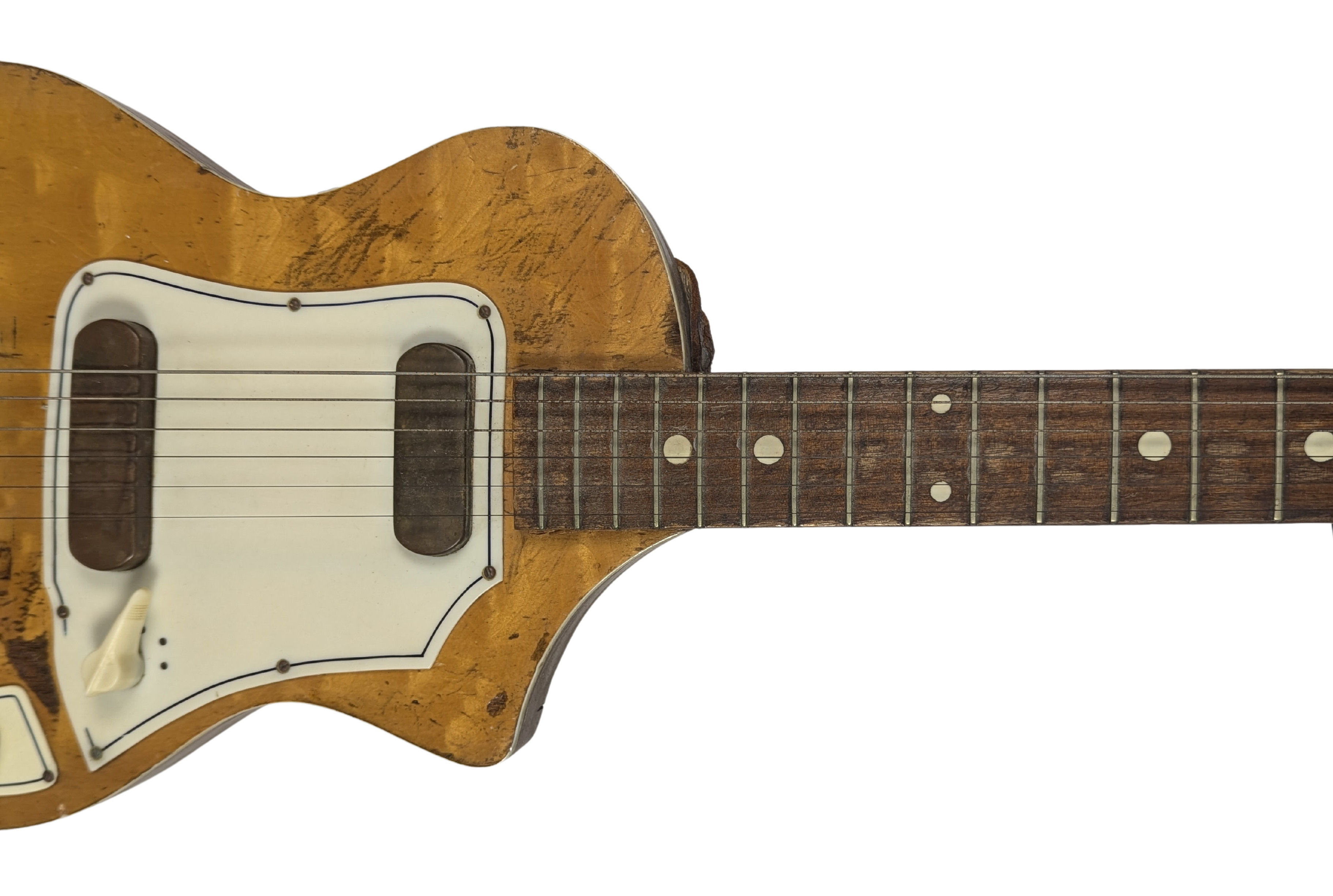 Johnny ‘Guitar’ Byrne Owned Guitar (Japan) Stage Used By Ringo Starr - Image 5 of 34