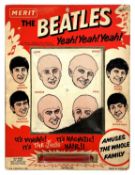The Beatles 1964 Magnetic Hair Game With Pencil (UK)