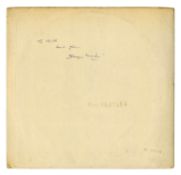 George Martin Signed The Beatles White Album LP (UK)