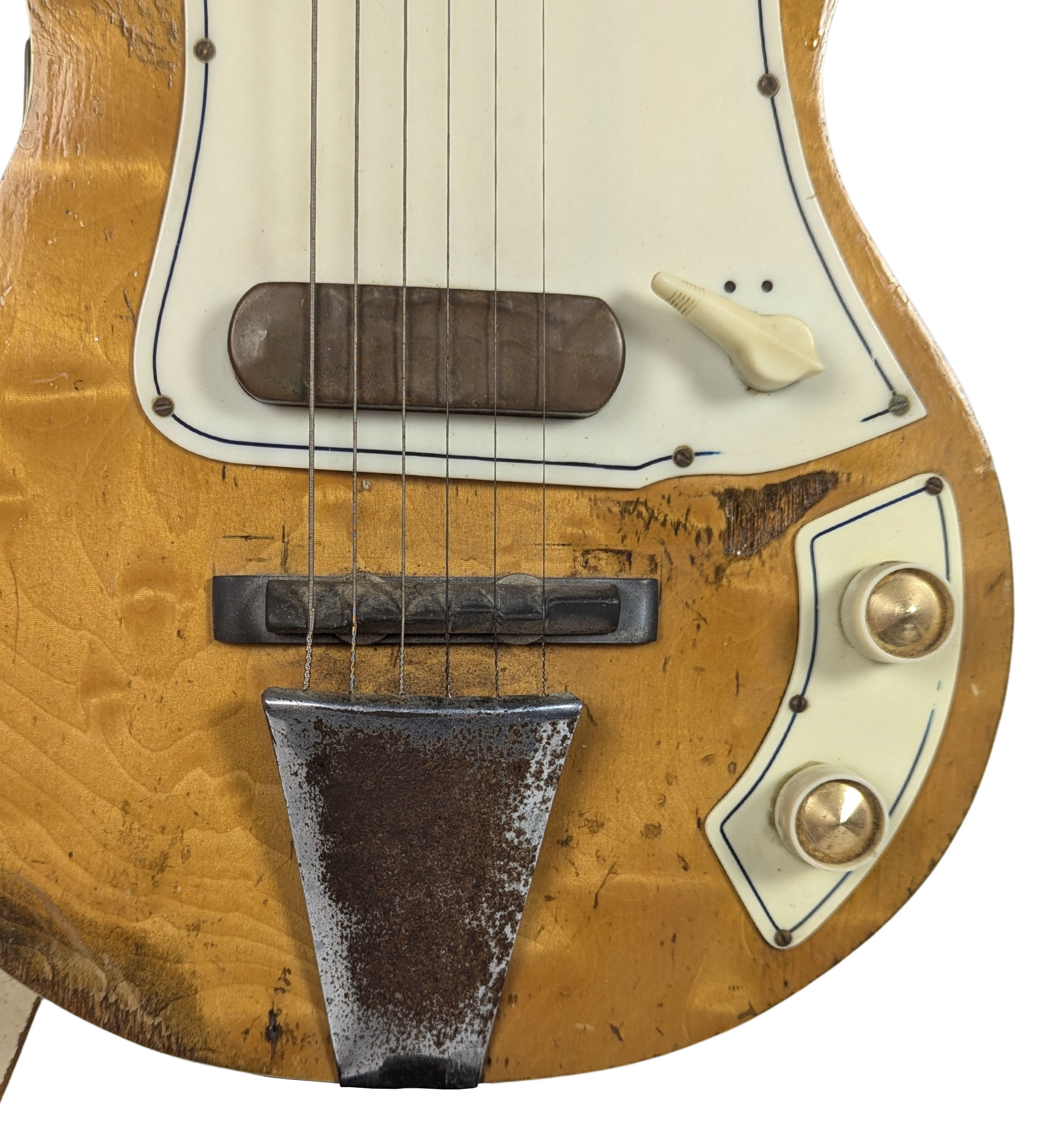 Johnny ‘Guitar’ Byrne Owned Guitar (Japan) Stage Used By Ringo Starr - Image 4 of 34