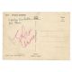 John Lennon Autographed Brigitte Bardot Postcard 1964/1965 (France) - Image 1 of 2
