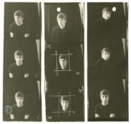 John Lennon 1962 Astrid Kirchherr Attic Sessions Contact Sheet (Germany)