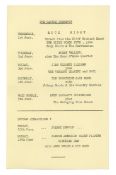 Ringo Starr Rory Storm & The Hurricanes 1960 Cavern Club Handbill (UK)