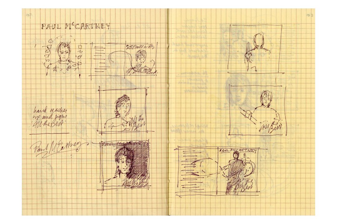 Paul McCartney All The Best Album Cover Design Notebook (UK) - Image 2 of 7