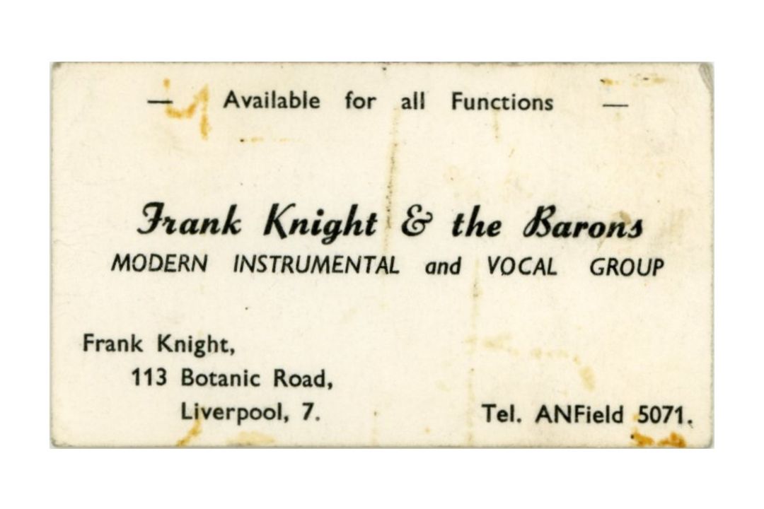 Johnny Guitar Byrne Owned Liverpool Bands Business Cards (UK) - Image 10 of 12