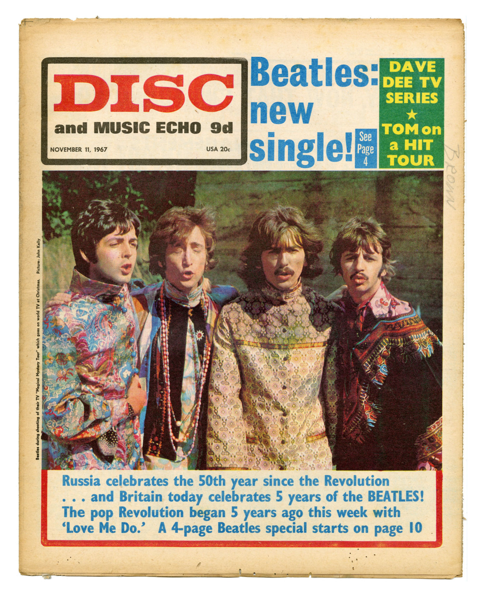 Disc & Music Echo Music Paper 1967 Complete Run (UK) - Image 2 of 6