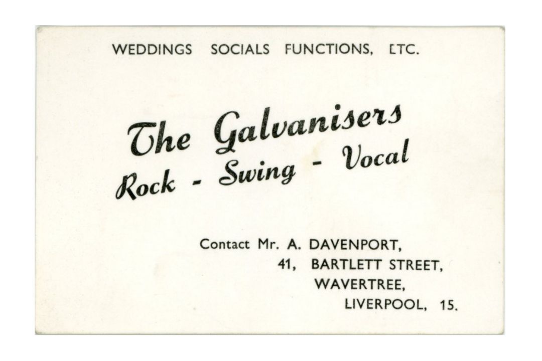 Johnny Guitar Byrne Owned Liverpool Bands Business Cards (UK) - Image 2 of 12
