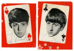 Paul McCartney and Ringo Starr Autographs By John Lennon (UK)