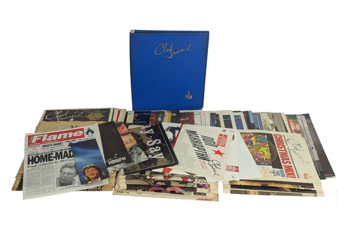 Paul McCartney Club Sandwiches Complete Run 1-86 (UK) - Image 2 of 2