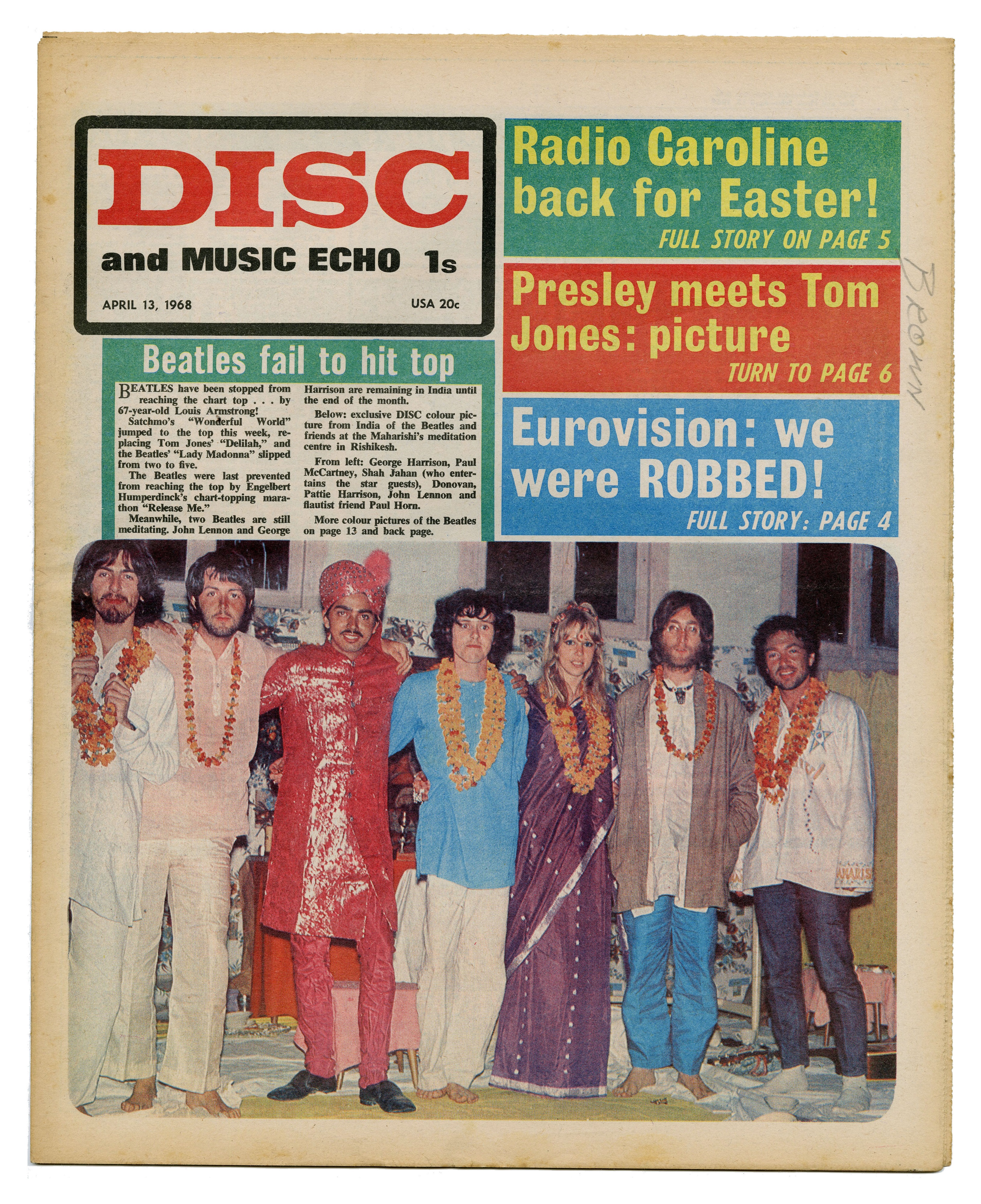 Disc & Music Echo Music Paper 1968 Complete Run (UK) - Image 4 of 4