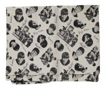 Beatle Plastic Table Cloth 1960s (UK)