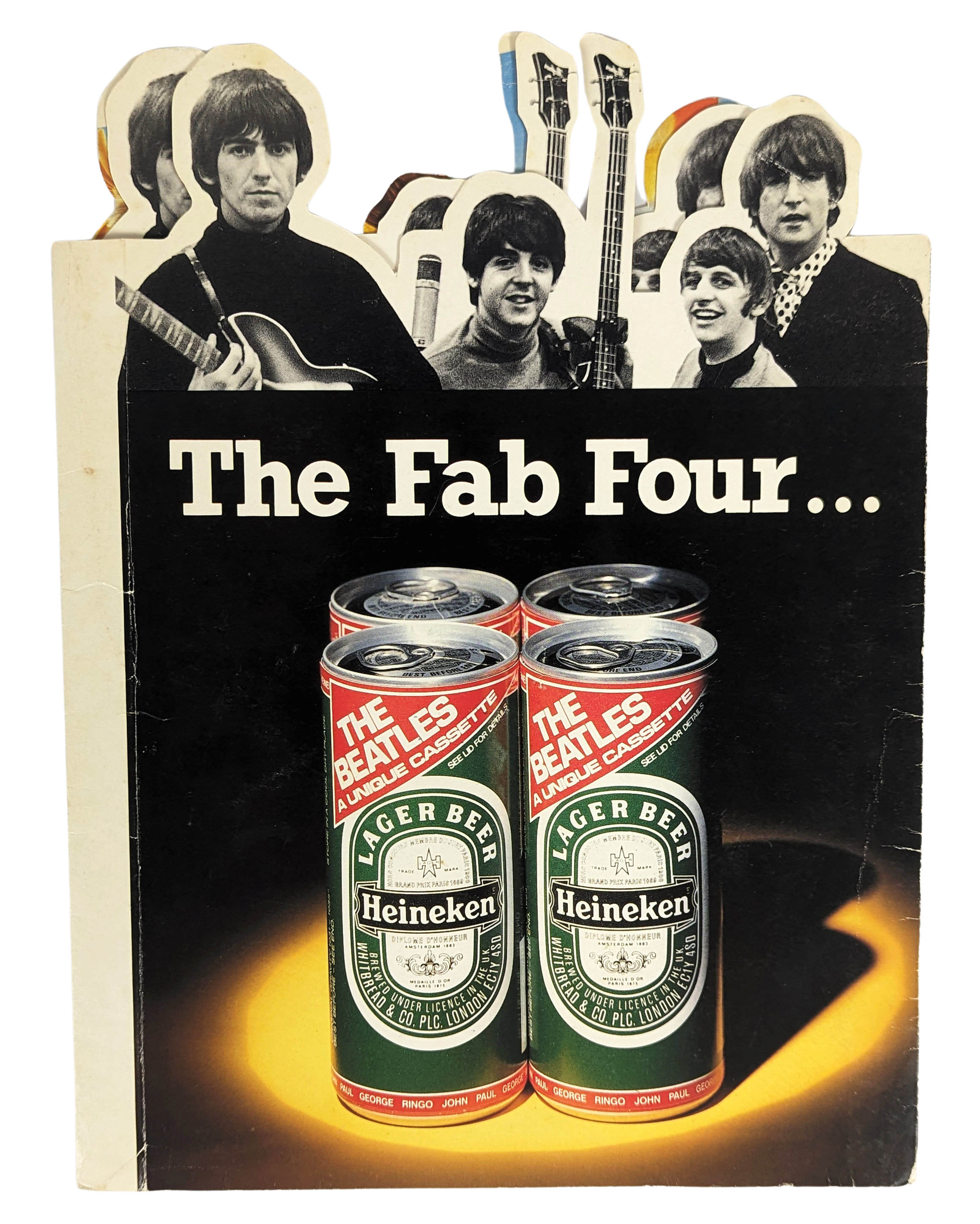 The Beatles 1987 Heineken Beer And Promotional Display (UK) - Image 3 of 8