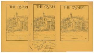 John Lennon 1956/1957 Quarry Bank High School Magazines (UK)