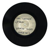 Yoko Ono Mrs Lennon 7 Inch White Label Test Pressing (UK)