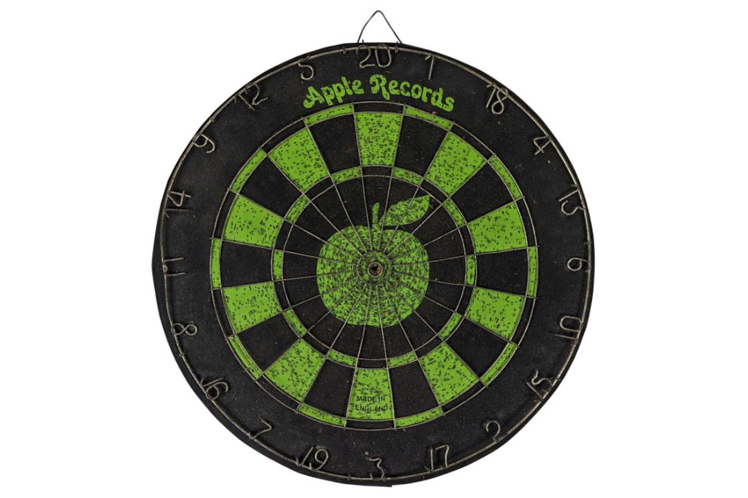 The Beatles Apple Records 1960s Promotional Dartboard (UK) - Image 1 of 2