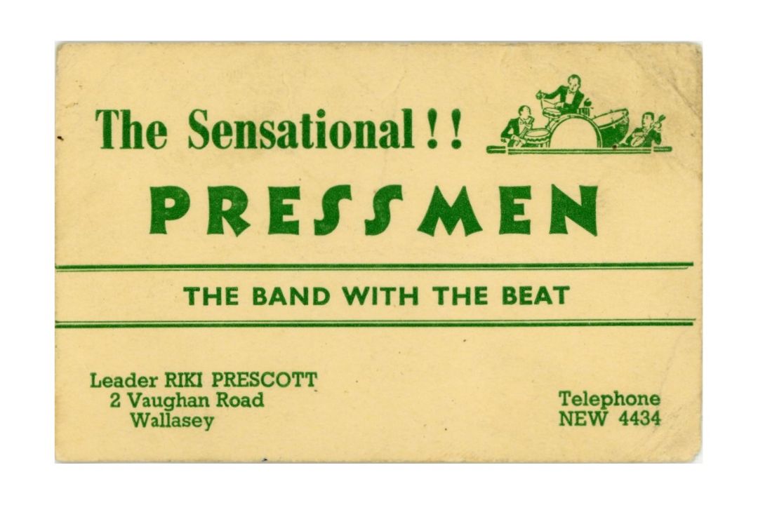 Johnny Guitar Byrne Owned Liverpool Bands Business Cards (UK) - Image 8 of 12