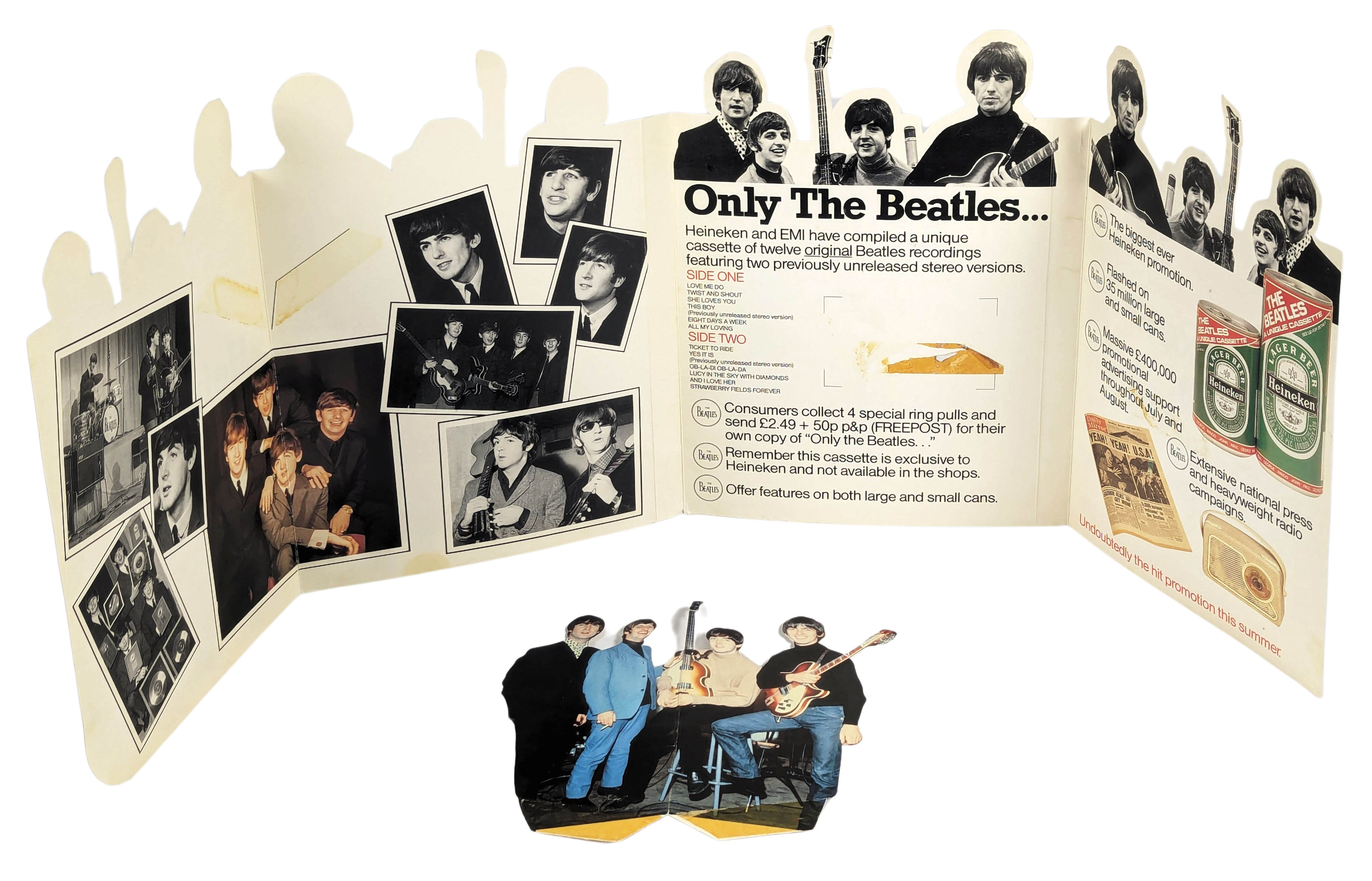 The Beatles 1987 Heineken Beer And Promotional Display (UK) - Image 7 of 8