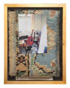 John Lennon Framed Piece Of Bedroom Carpet Menlove Avenue (UK)