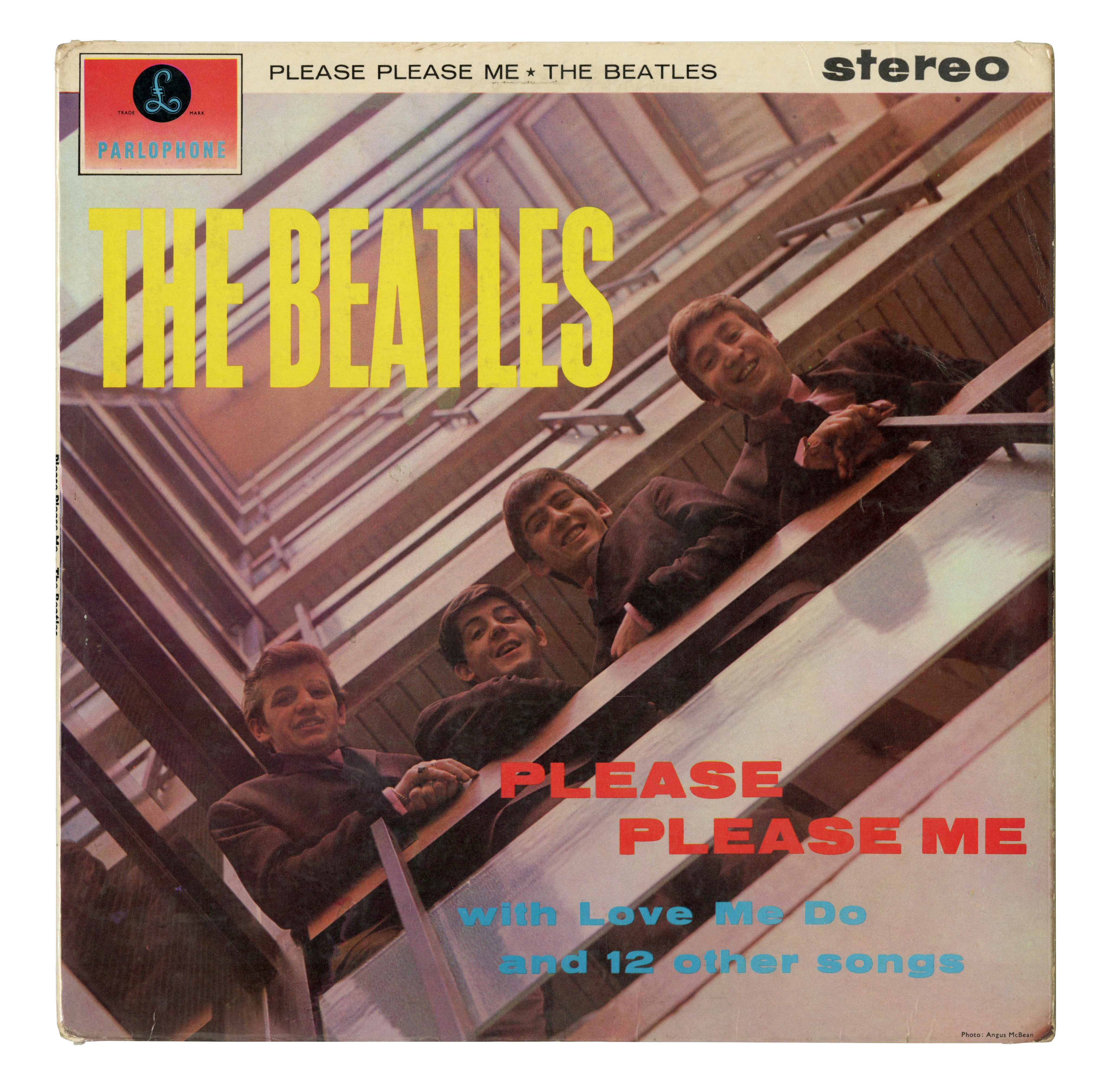 The Beatles Please Please Me Black Gold Stereo LP PCS 3042 (UK)