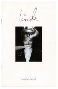 Linda McCartney Memorial Service Invitation And Order Of Service Booklet (UK)