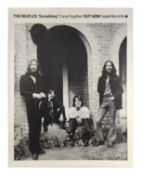 The Beatles Something / Come Together Apple Records Promo Poster (UK)