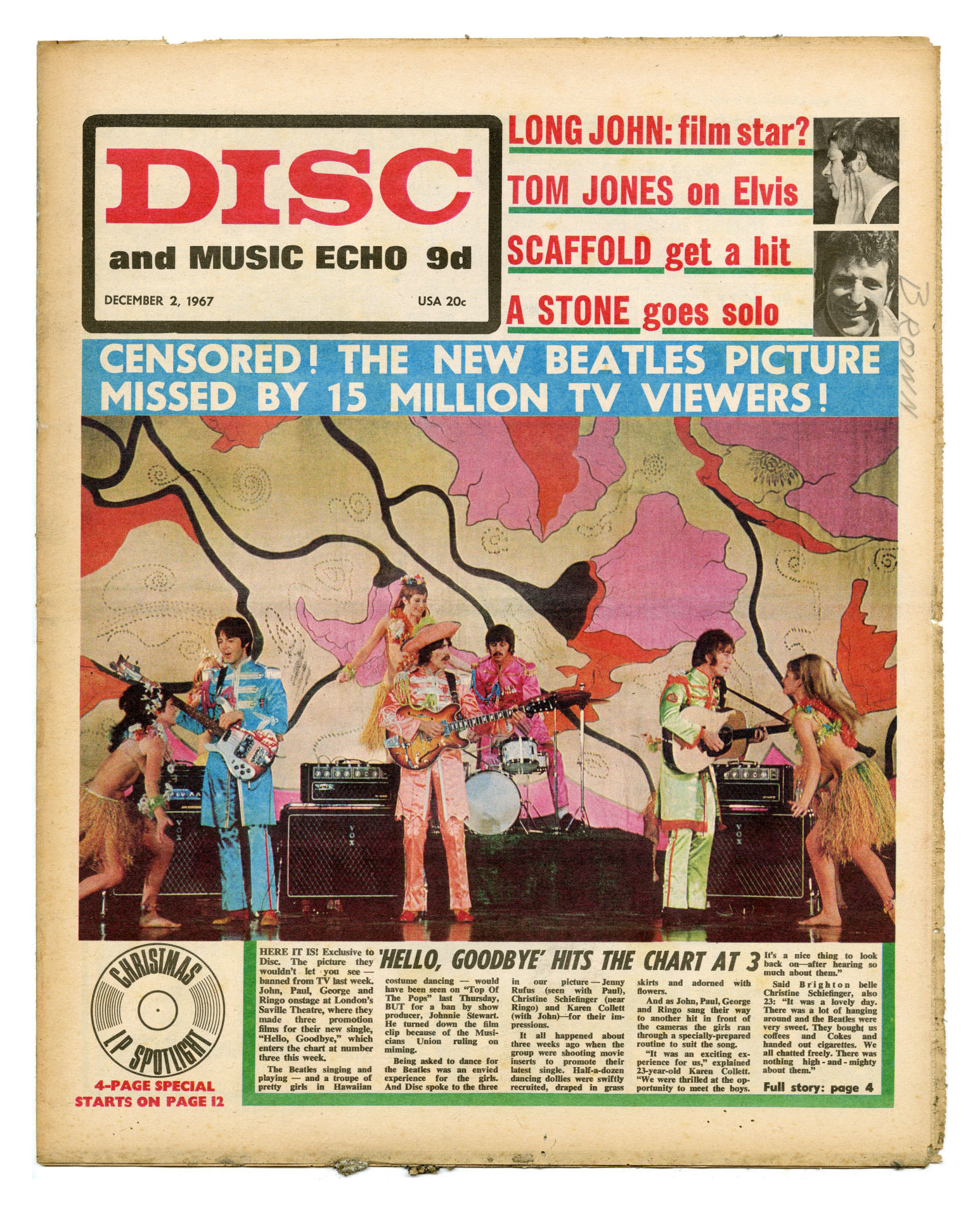 Disc & Music Echo Music Paper 1967 Complete Run (UK) - Image 5 of 6