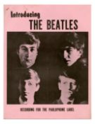 The Beatles 1963 Love Me Do Press Kit (UK)