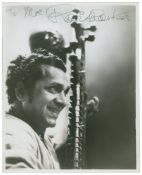 Ravi Shankar Signed Photograph (UK)