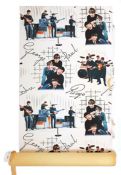 The Beatles 1960s Crown Wallpaper Roll (UK)