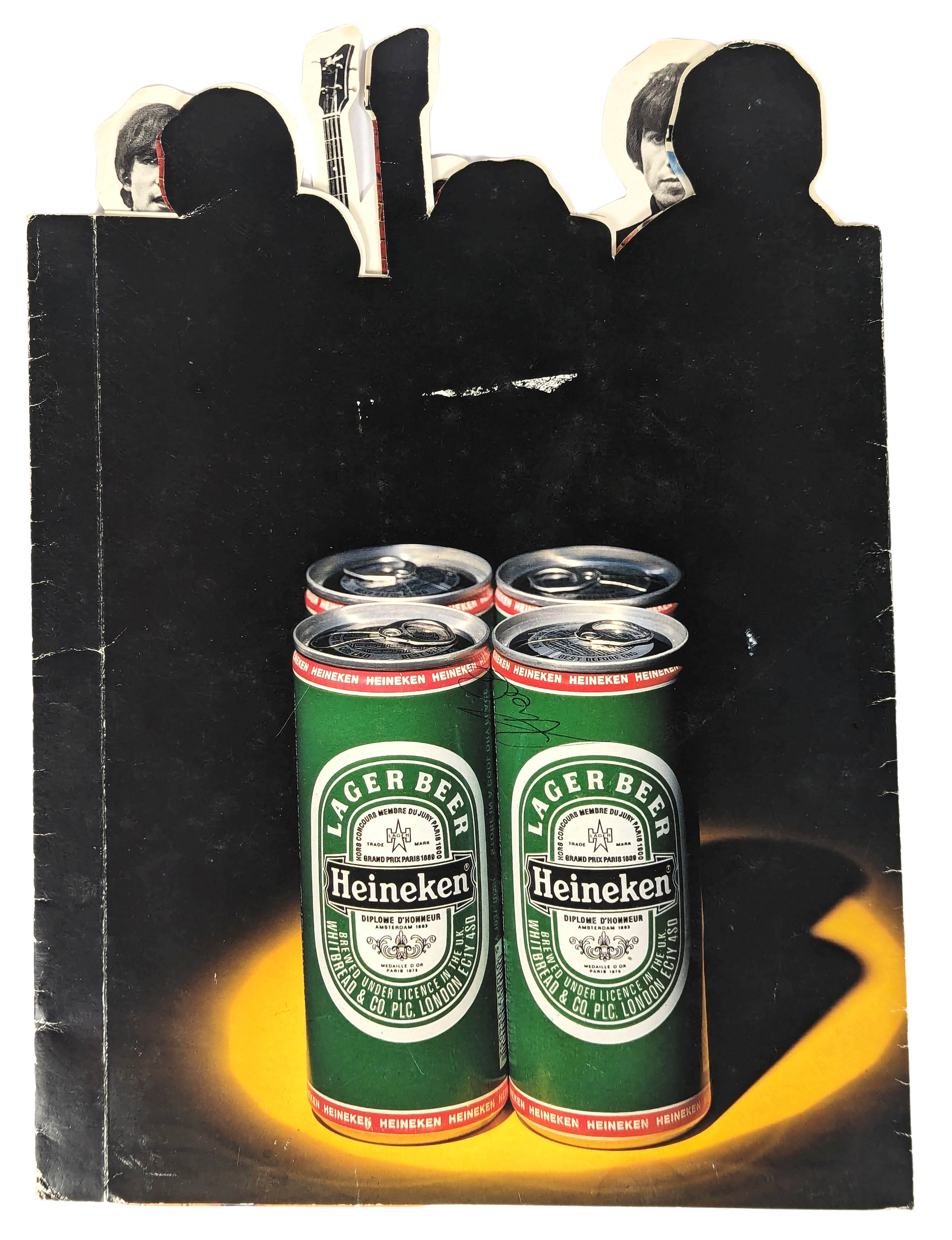 The Beatles 1987 Heineken Beer And Promotional Display (UK) - Image 4 of 8