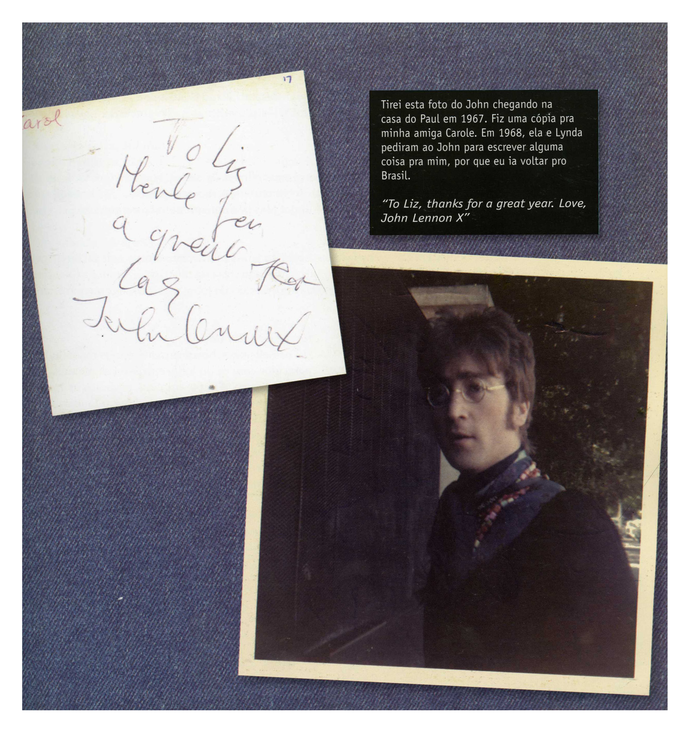 John Lennon 1968 Autographed Snapshot & Unsigned 1967 Snapshot Lizzie Bravo Collection (UK) - Image 4 of 4