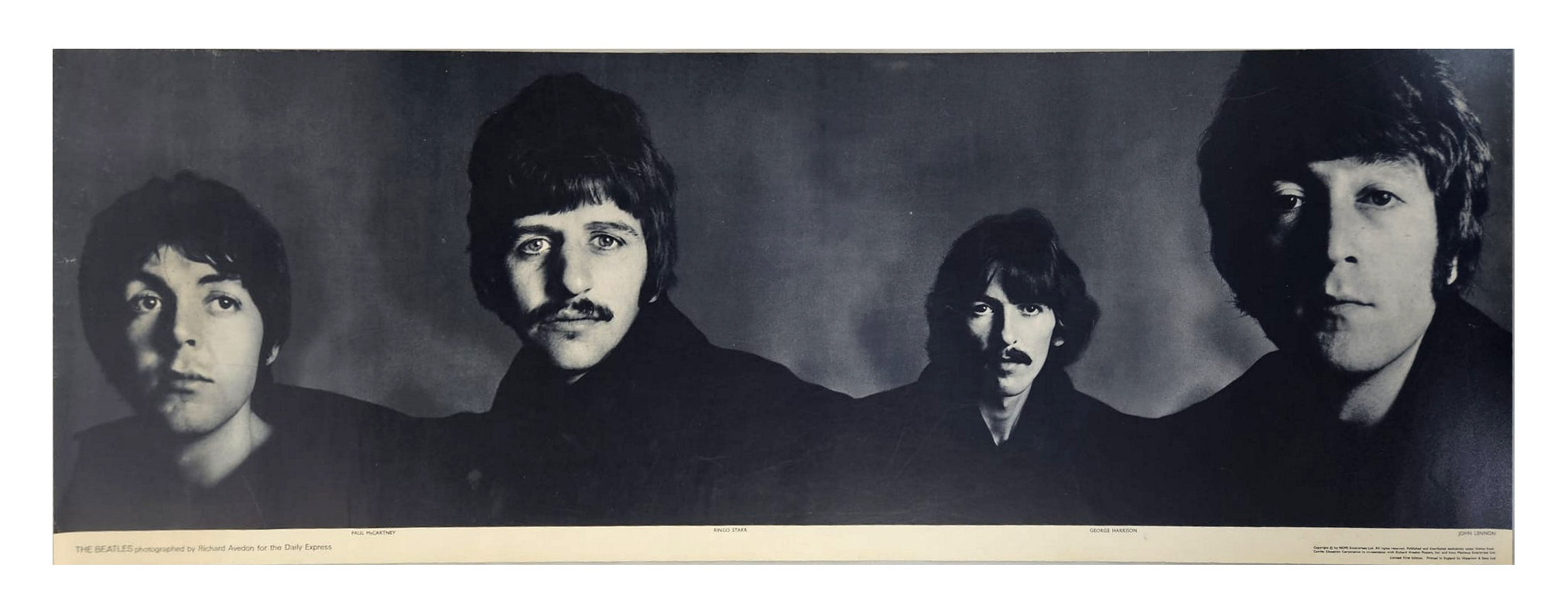 The Beatles 1968 Richard Avedon Psychedelic Posters Set (UK) - Image 5 of 6