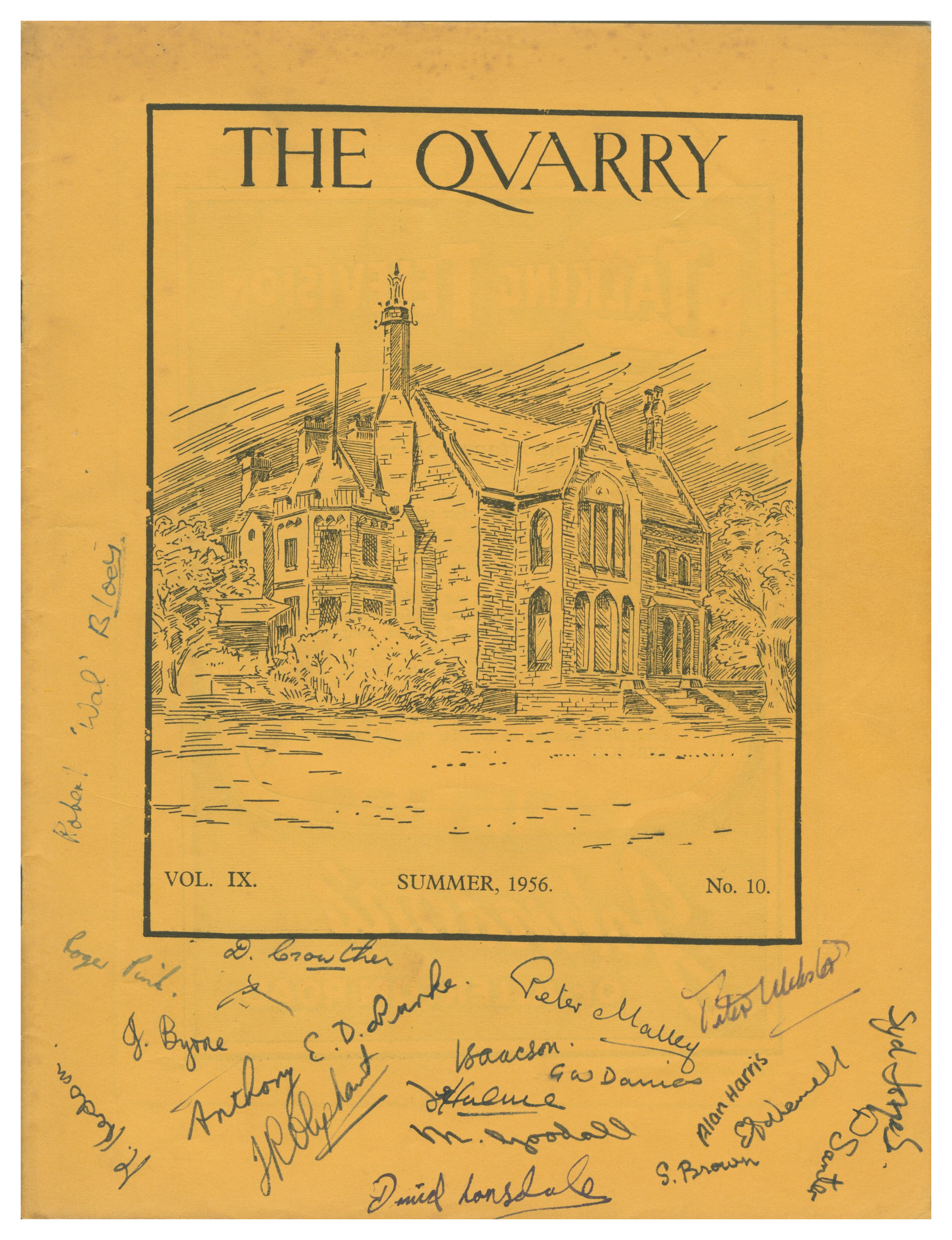 John Lennon 1956/1957 Quarry Bank High School Magazines (UK) - Image 3 of 4