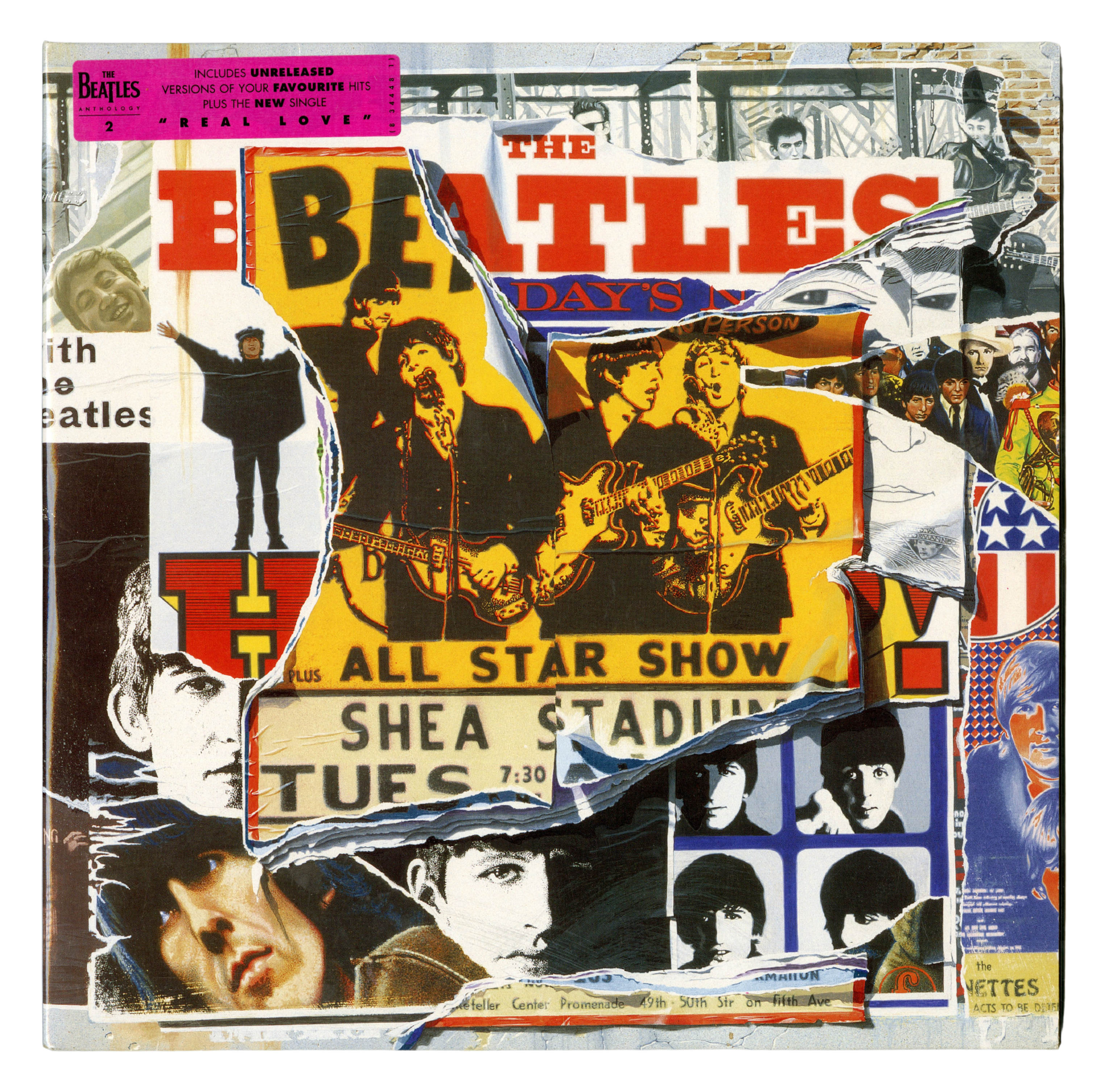 Collection Of Beatles Anthology LPs 1, 2, 3 (UK) - Image 2 of 3