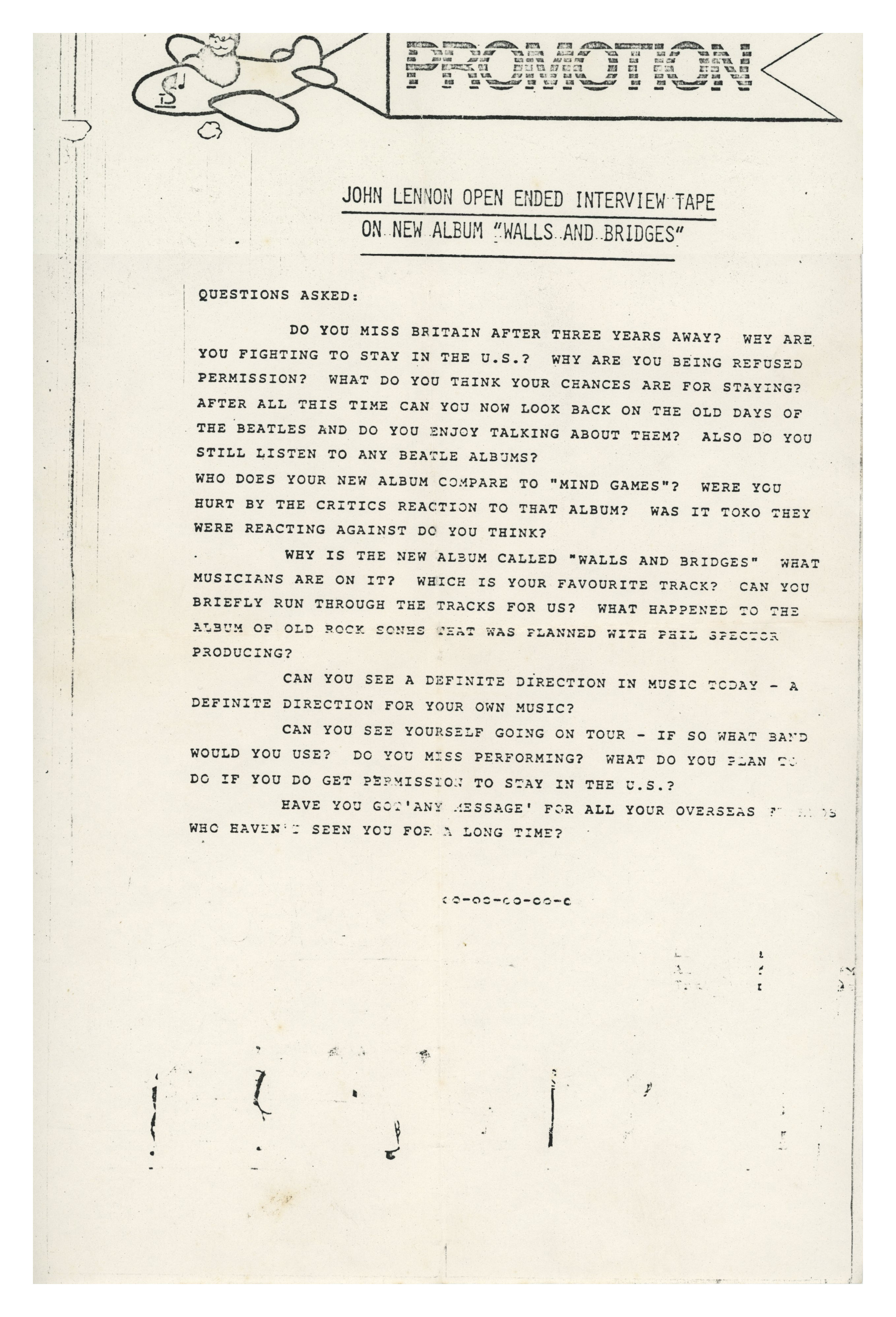 John Lennon 1974 Apple Studios Walls And Bridges Interview Reel To Reel Tape (UK) - Image 3 of 3