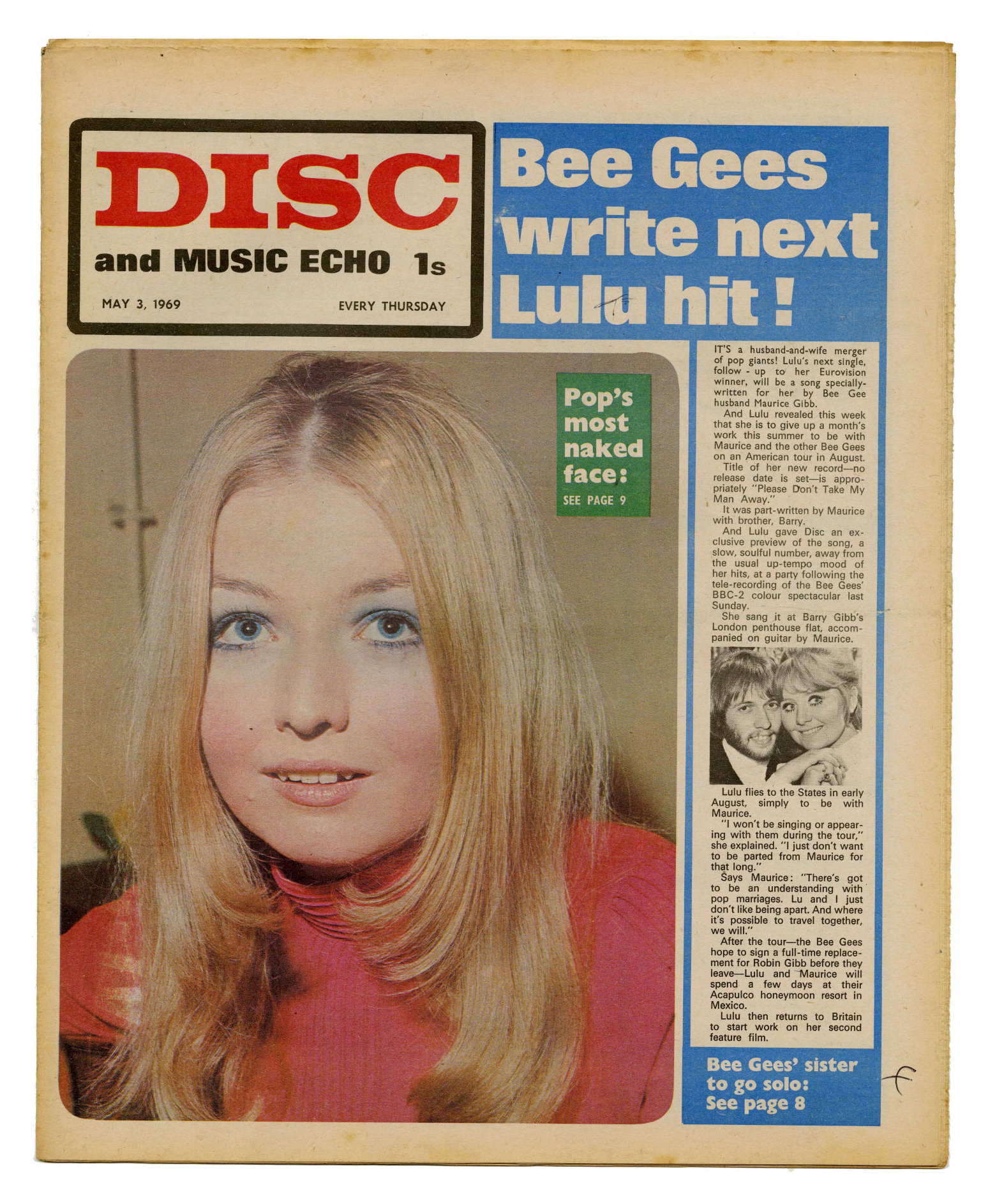 Disc & Music Echo Music Paper 1969 Complete Run (UK) - Image 7 of 7