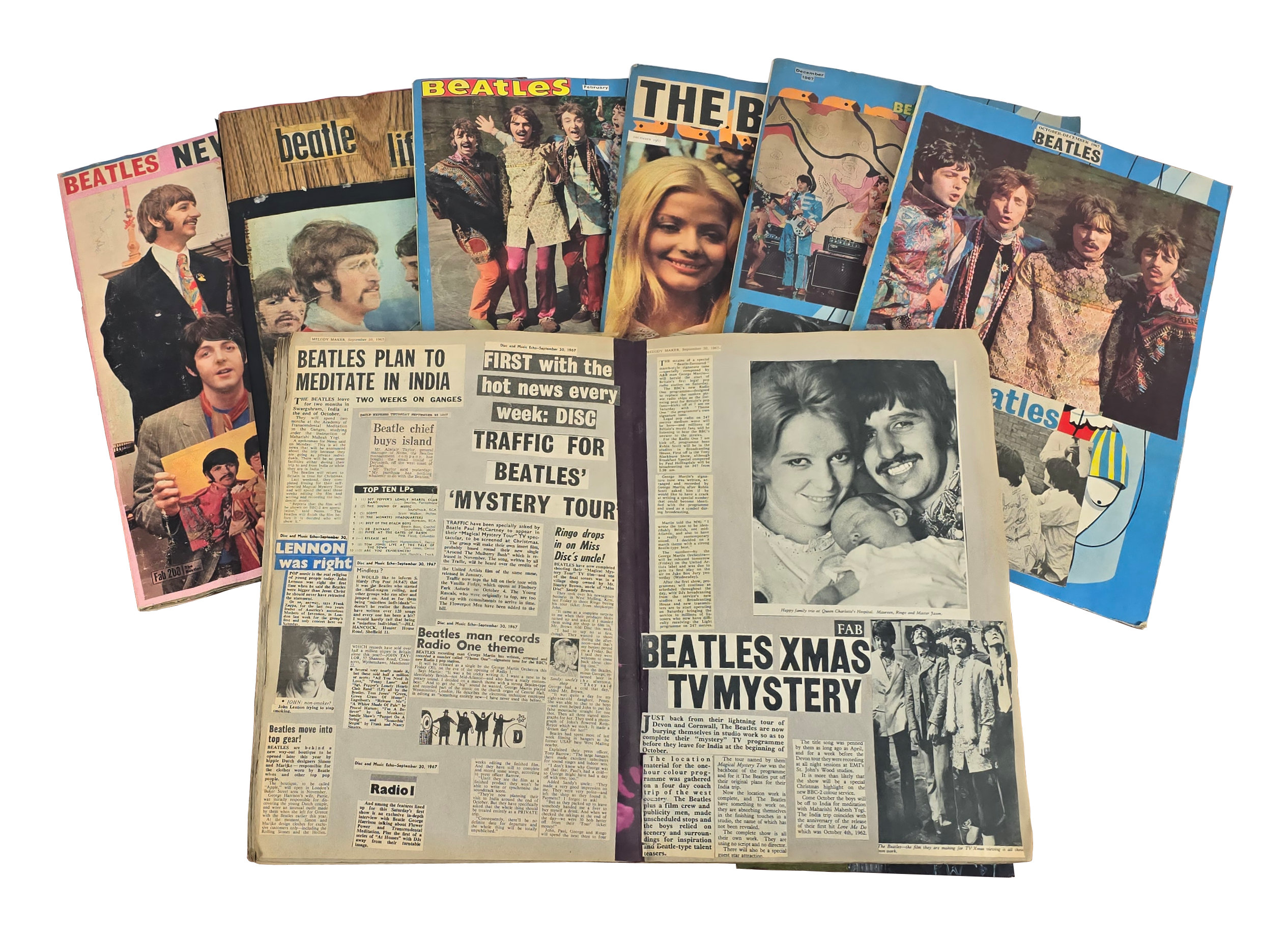 The Beatles Mid To Late 1960s Scrapbook Collection (UK) - Image 3 of 4