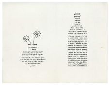 John Lennon & Yoko Ono 1971 Watertalk/This Is Not Here Exhibition Invitation New York (USA)