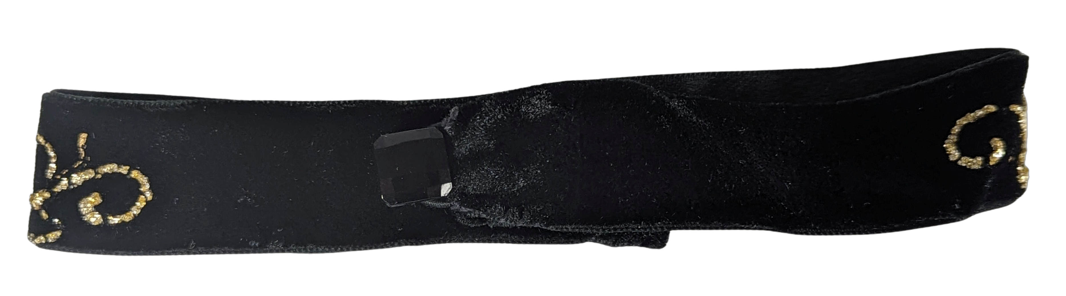Mary Hopkin Owned Black Velvet Choker Necklace (UK) - Image 3 of 5