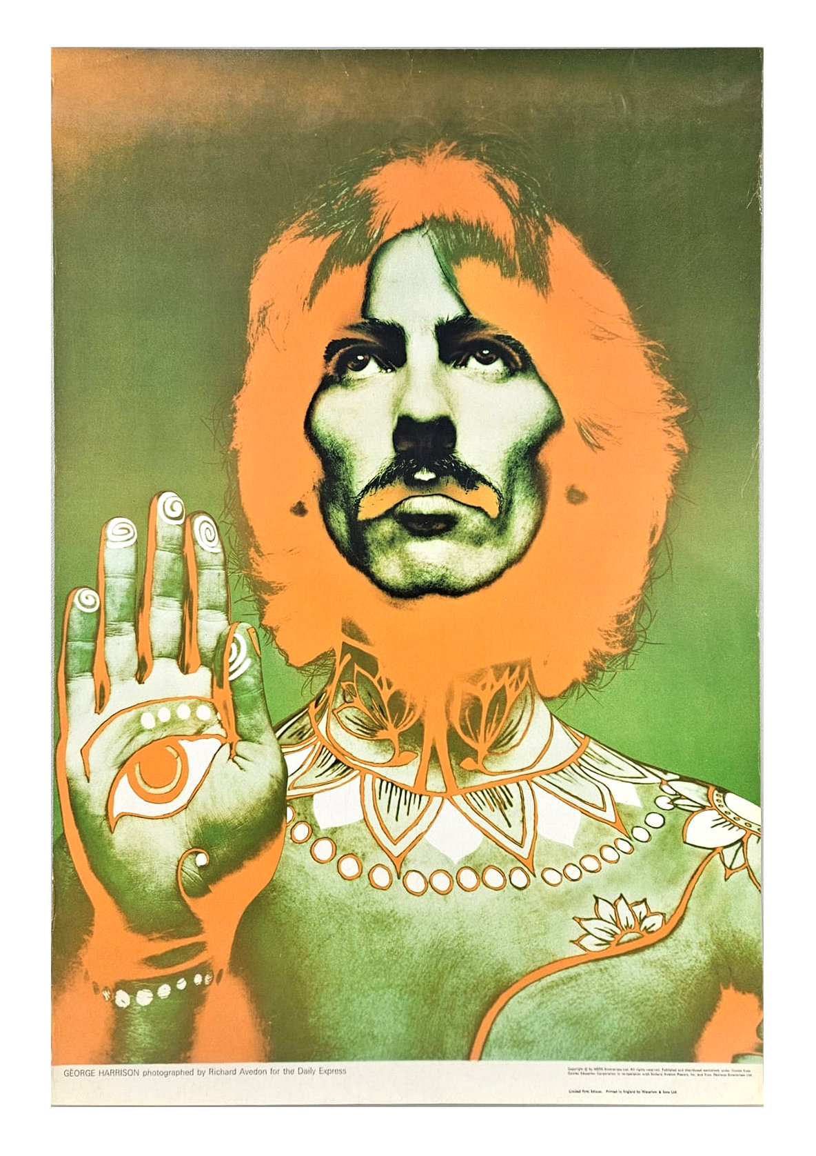 The Beatles 1968 Richard Avedon Psychedelic Posters Set (UK) - Image 2 of 6