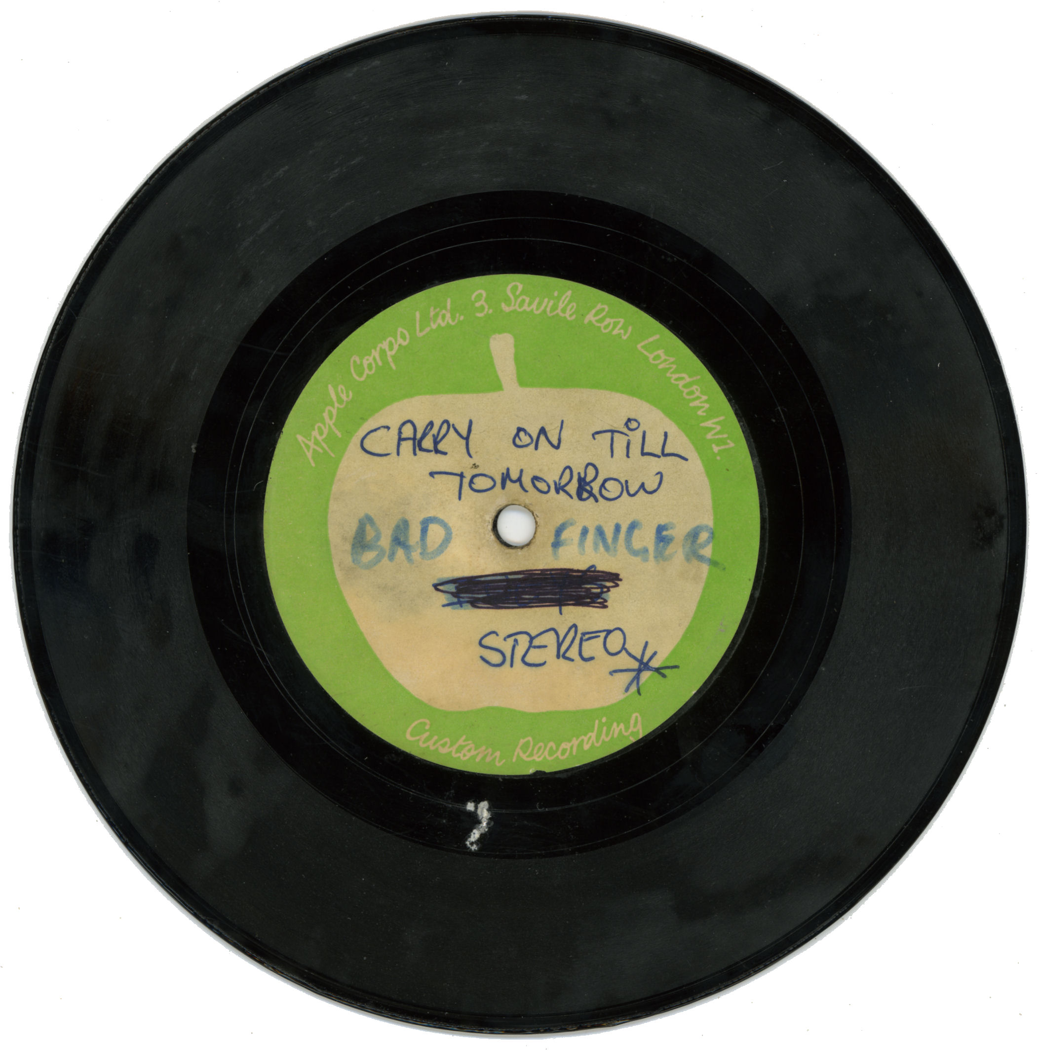 Badfinger Carry On Till Tomorrow 1970 Apple Acetate