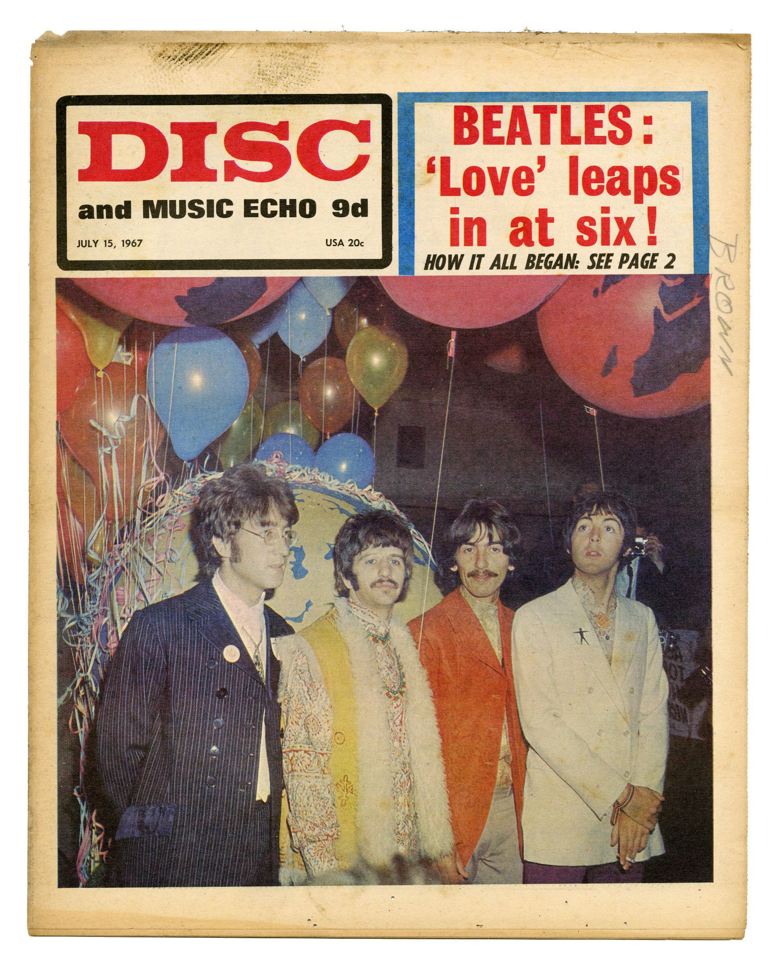 Disc & Music Echo Music Paper 1967 Complete Run (UK) - Image 6 of 6