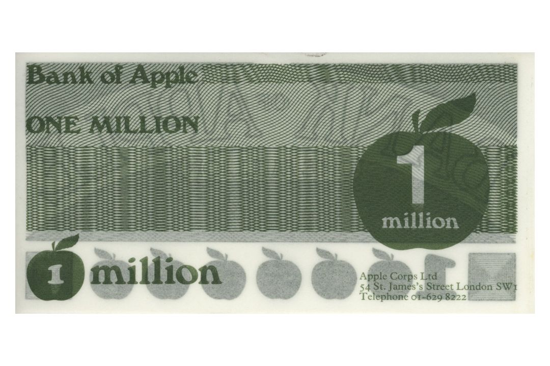 The Beatles Apple Records 1960s Money Clip And 1 Million Note (UK) - Image 3 of 3