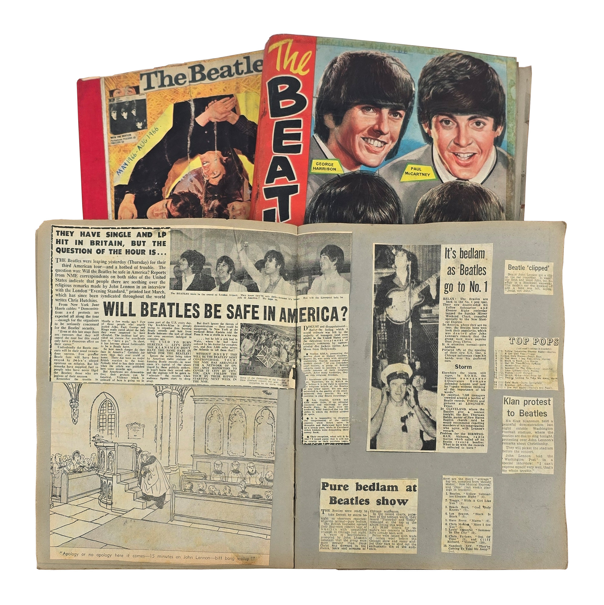 The Beatles Mid To Late 1960s Scrapbook Collection (UK) - Image 2 of 4