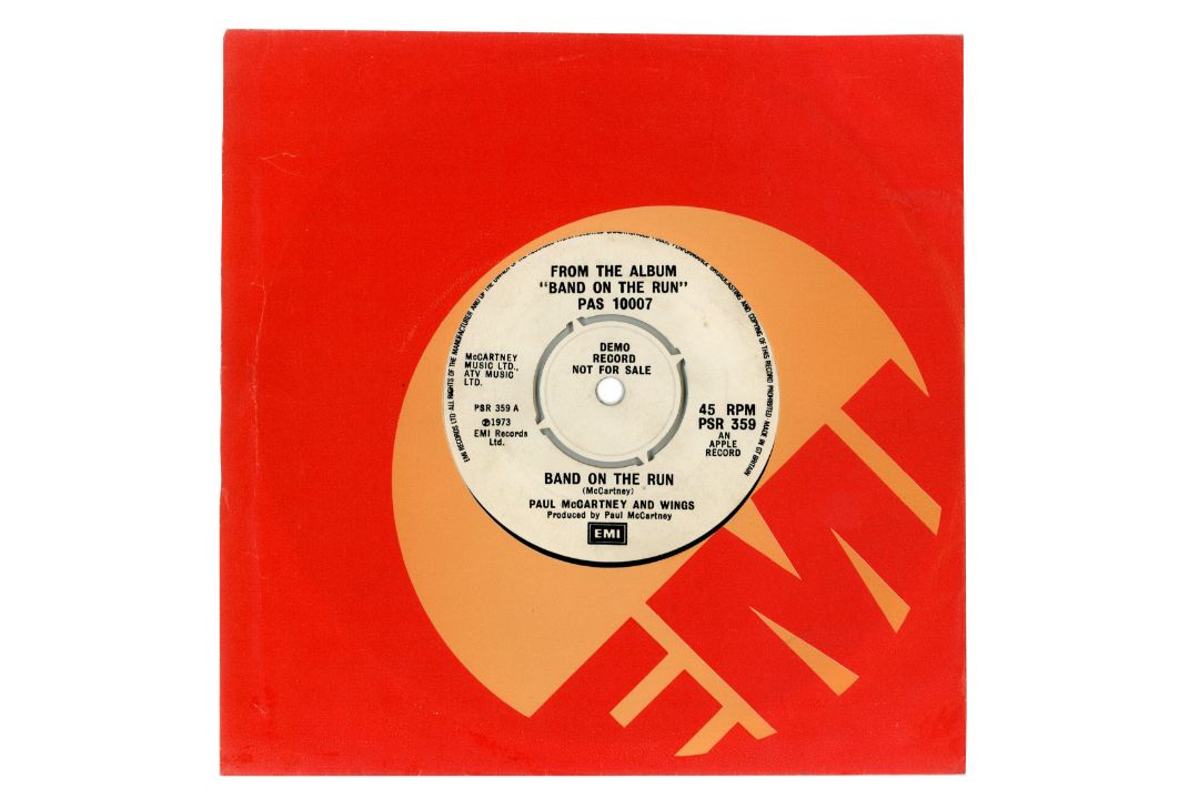 Paul McCartney 1974 Band On The Run EMI White Label Promotional Demonstration Record PSR 359 (UK) - Image 3 of 4