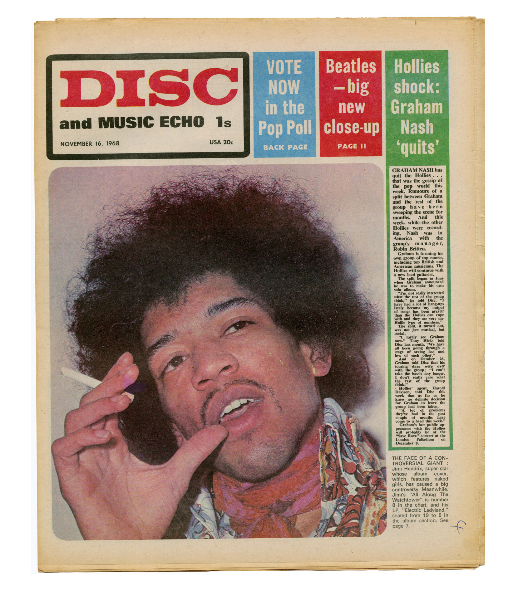 Disc & Music Echo Music Paper 1968 Complete Run (UK) - Image 2 of 4