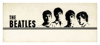 The Beatles 1963 NEMS Promotional Business Card (UK)